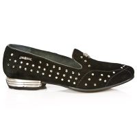 Туфли VELOUR NEGRO, VIVO NEGRO, TPU NEGRO T.ACERO New Rock M.8416-S1 - маленькая картинка