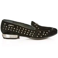 Туфли VELOUR NEGRO, VIVO NEGRO, TPU NEGRO T.ACERO New Rock M.8416-S1 - маленькая картинка