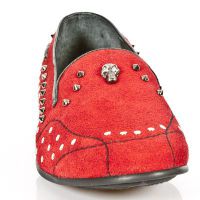 Туфли VELOUR ROJO, VIVO NEGRO, TPU NEGRO T. ACERO New Rock M.8416-S2 - маленькая картинка