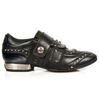 Ботинки NOMADA NEGRO CHAROL STUCO NEGRO ITALI NEGRO New Rock M.8421-S1 - маленькая картинка