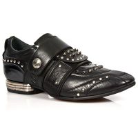 Ботинки NOMADA NEGRO CHAROL STUCO NEGRO ITALI NEGRO New Rock M.8421-S1 - маленькая картинка