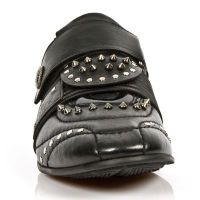Ботинки NOMADA NEGRO CHAROL STUCO NEGRO ITALI NEGRO New Rock M.8421-S1 - маленькая картинка