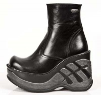 Ботинки NOMADA NEGRO, CUÑA SPORT NEGRA New Rock M.9916-S10 - маленькая картинка