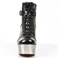 Ботильоны DK001-C1 NOMADA NEGRO, PLATF DARK METAL ACERO-NEGRO New Rock DK001-C1 - маленькая картинка