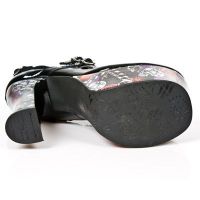 Туфли M.DK002-C300 CHAROL NEGRO PL DARK PIN UP 1 New Rock M.DK002-C300 - маленькая картинка