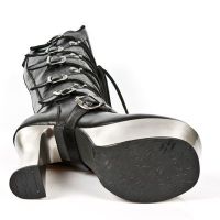 Сапоги M.DK012-S1 ITALI NEGRO, NOMADA NEGRO, DARK METAL TACON ACERO New Rock M.DK012-S1 - маленькая картинка