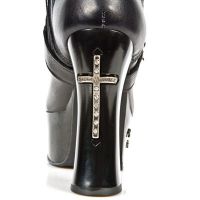 Сапоги M.DK025-S1 NOMADA NEGRO, PLATF NEGRO DARK T. CRUZ NEGRO New Rock M.DK025-S1 - маленькая картинка