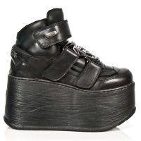 Ботинки ET013-S1 NOMADA NEGRO E ITALI NEGRO MARTE NEGRO New Rock ET013-S1 - маленькая картинка