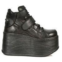 Ботинки NOMADA NEGRO E ITALI NEGRO MARTE NEGRO New Rock ET014-S1 - маленькая картинка