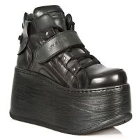 Ботинки NOMADA NEGRO E ITALI NEGRO MARTE NEGRO New Rock ET014-S1 - маленькая картинка