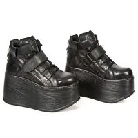 Ботинки NOMADA NEGRO E ITALI NEGRO MARTE NEGRO New Rock ET014-S1 - маленькая картинка