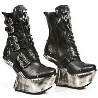 Сапоги NOMADA NEGRO, ITALI NEGRO, PLATAF.EXTREME ACERO New Rock M.EXT005-S1 - маленькая картинка