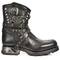Сапоги M.MR021-R1 ITALI NOMADA NEGRO MOTOROCK NEGRO TACON ACERO New Rock M.MR021-R1 - маленькая картинка