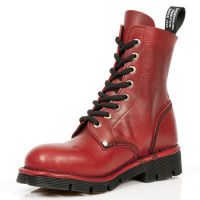 Ботинки NATURE ROJO, PLANING NEGRO SIN New Rock M.NEWMILI084-S5 - маленькая картинка