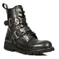 Ботинки ITALI NEGRO, PLANING NEGRO SIN New Rock M.NEWMILI090-S1 - маленькая картинка