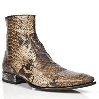 Ботинки SNAKE CUERO VIP1 NEGRO SUELA ACERO TACON VIP ACE New Rock M.NW121-R12 - маленькая картинка
