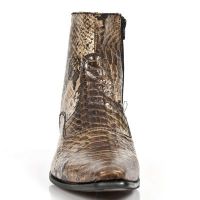 Ботинки SNAKE CUERO VIP1 NEGRO SUELA ACERO TACON VIP ACE New Rock M.NW121-R12 - маленькая картинка