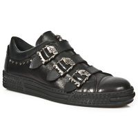 Ботинки NOMADA NEGRO, ITALI NEGRO, PISA NEGRO New Rock M.PS002-S1 - маленькая картинка