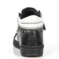 Ботинки SOFT NEGRO NAPA BLANCA PISA NEGRO New Rock M.PS008-R2 - маленькая картинка