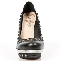 Туфли NOMADA NEGRO, PLATF. PUNK CALAVERA CRISTAL, T.C New Rock M.PUNK043-S1 - маленькая картинка