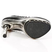 Туфли NOMADA NEGRO, PLATF. PUNK CALAVERA CRISTAL, T.C New Rock M.PUNK043-S1 - маленькая картинка