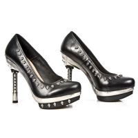 Туфли NOMADA NEGRO, PLATF. PUNK CALAVERA CRISTAL, T.C New Rock M.PUNK043-S1 - маленькая картинка