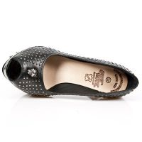 Туфли NOMADA NEGRO, PUNK CALAVERA CRISTAL, T.CANYON New Rock M.PUNK052-S1 - маленькая картинка
