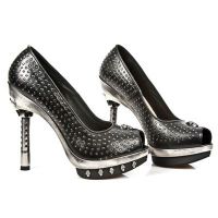 Туфли NOMADA NEGRO, PUNK CALAVERA CRISTAL, T.CANYON New Rock M.PUNK052-S1 - маленькая картинка