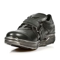 Ботинки M.RK001-R1 NOMADA NEGRO ITALI NEGRO ROCKING GRIS ACERO New Rock M.RK001-R1 - маленькая картинка