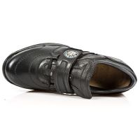 Ботинки M.RK001-R1 NOMADA NEGRO ITALI NEGRO ROCKING GRIS ACERO New Rock M.RK001-R1 - маленькая картинка