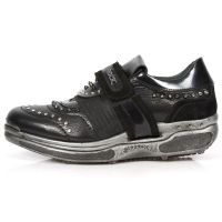 Ботинки NOMADA NEGRO, VELOUR NEGRO,BOX PLANE, CHAROL STCO New Rock M.RK016-S1 - маленькая картинка