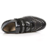 Ботинки NOMADA NEGRO, VELOUR NEGRO,BOX PLANE, CHAROL STCO New Rock M.RK016-S1 - маленькая картинка