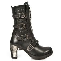 Сапоги ITALI NOMADA NEGRO TRAIL NEGRO ACERO New Rock TR018-S1 - маленькая картинка