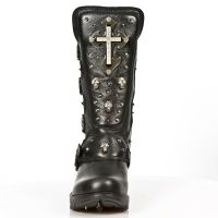 Сапоги ITALI NOMADA NEGRO TRAIL NEGRO ACERO New Rock TR018-S1 - маленькая картинка