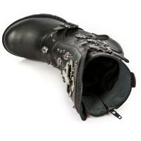 Сапоги ITALI NOMADA NEGRO TRAIL NEGRO ACERO New Rock TR018-S1 - маленькая картинка