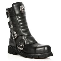 Ботинки ITALI NEGRO NOMADA NEGRO PLANING NEGRO SIN COMFO New Rock M.1471MT-S1 - маленькая картинка