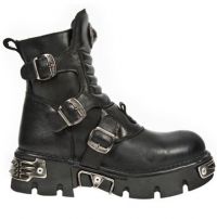 Ботинки ITALI NEGRO, NOMADA NEGRO, REACTOR NEGRO TOBERAS New Rock M.1472-S4 - маленькая картинка