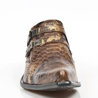 Туфли SNAKE CUERO, CUEROLITE M2 ACERO, T.NEGR New Rock M.2246-S26 - маленькая картинка