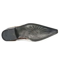 Туфли SNAKE CUERO, CUEROLITE M2 ACERO, T.NEGR New Rock M.2246-S26 - маленькая картинка