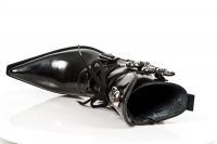 Полусапоги ANTIK PULIDO NEGRO, CUEROLITE M2 ACERO Hª325 New Rock M.2284-S1 - маленькая картинка