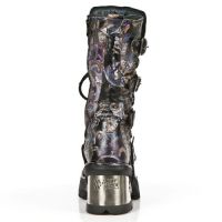 Сапоги VINTAGE FLOWER LILA, PLANING NEGRO M8 ACERO New Rock M.373-S24 - маленькая картинка