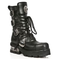 Сапоги ITALI NEGRO,NOMADA NEGRO, PLANING NEGRO M3 ACERO New Rock M.373MT-S1 - маленькая картинка