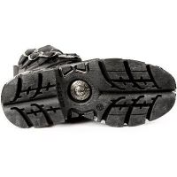  NEGRO, REACTOR NEGRO TOBERAS OR (TODO SINTETICO) New Rock M.373_VEGAN -  