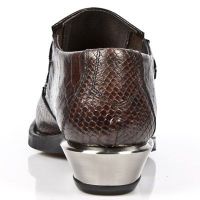 Туфли PITON MARRON, WEST NEGRO ACERO New Rock M.7934-S4 - маленькая картинка