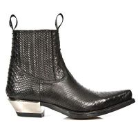 Полусапоги PITON NEGRO WEST NEGRO ACERO New Rock M.7953-S4 - маленькая картинка