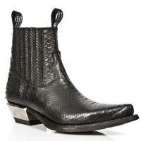 Полусапоги PITON NEGRO WEST NEGRO ACERO New Rock M.7953-S4 - маленькая картинка