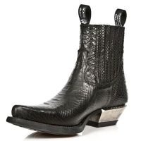Полусапоги PITON NEGRO WEST NEGRO ACERO New Rock M.7953-S4 - маленькая картинка