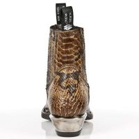 Полусапоги SNAKE CUERO, WEST NEGRO ACERO New Rock M.7953-S7 - маленькая картинка