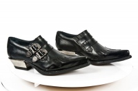 Туфли ANTIK NEGRO, ITALI NEGRO, WEST NEGRO-ACERO T.ACERO New Rock M.7962-S1 - маленькая картинка
