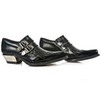 Туфли ANTIK NEGRO, ITALI NEGRO, WEST NEGRO-ACERO T.ACERO New Rock M.7962-S1 - маленькая картинка